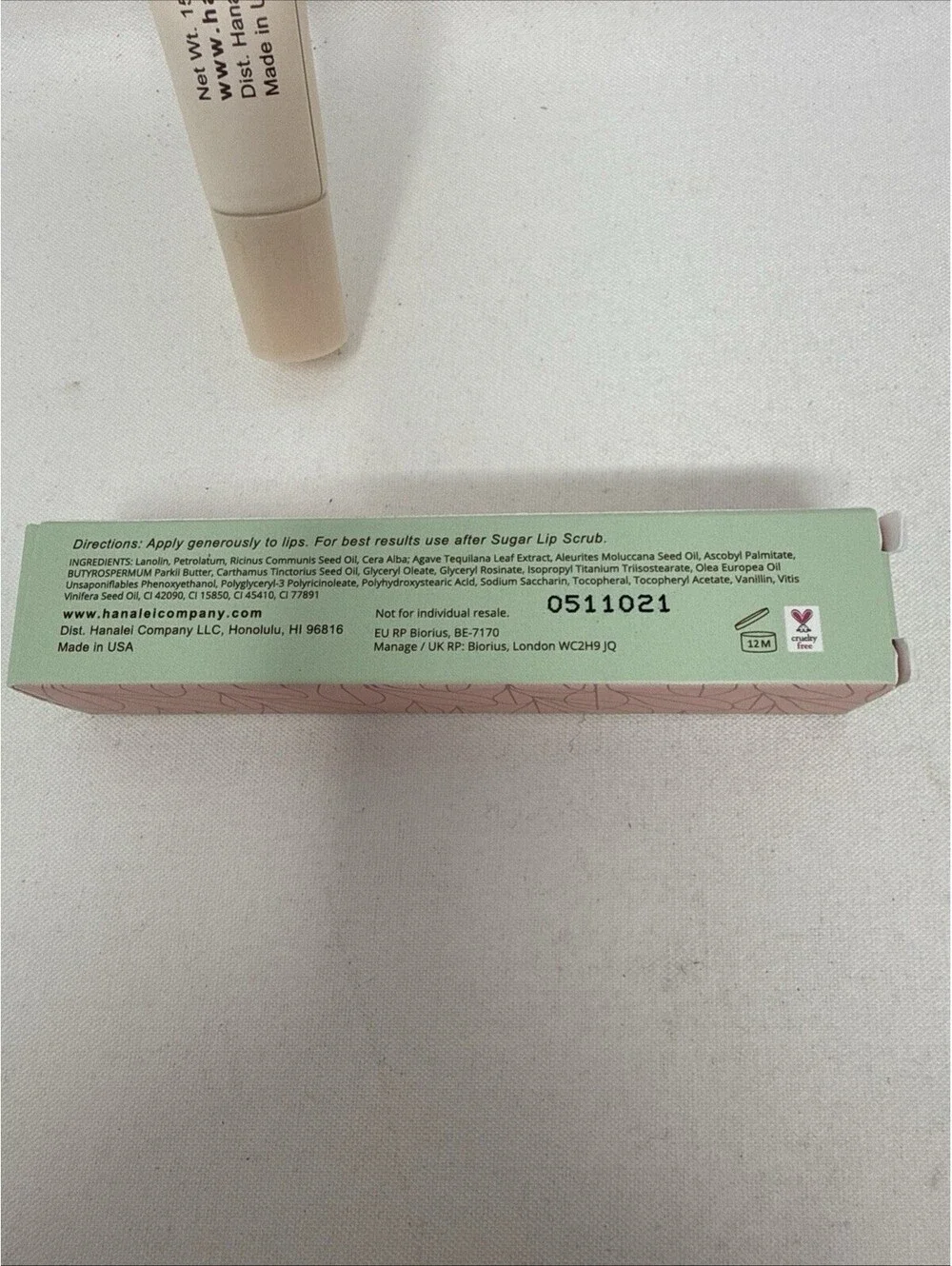 Hanalei lip treatment